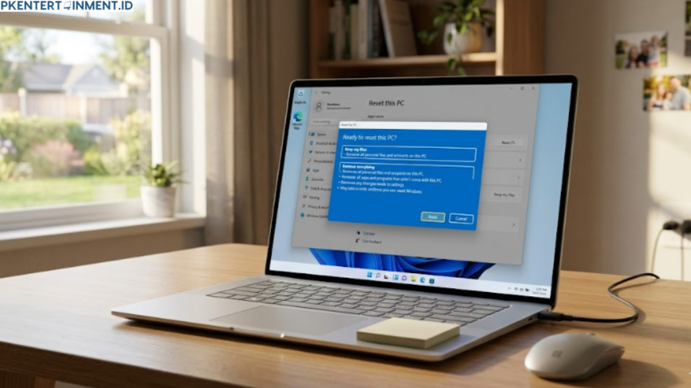cara Factory Reset laptop Windows 11