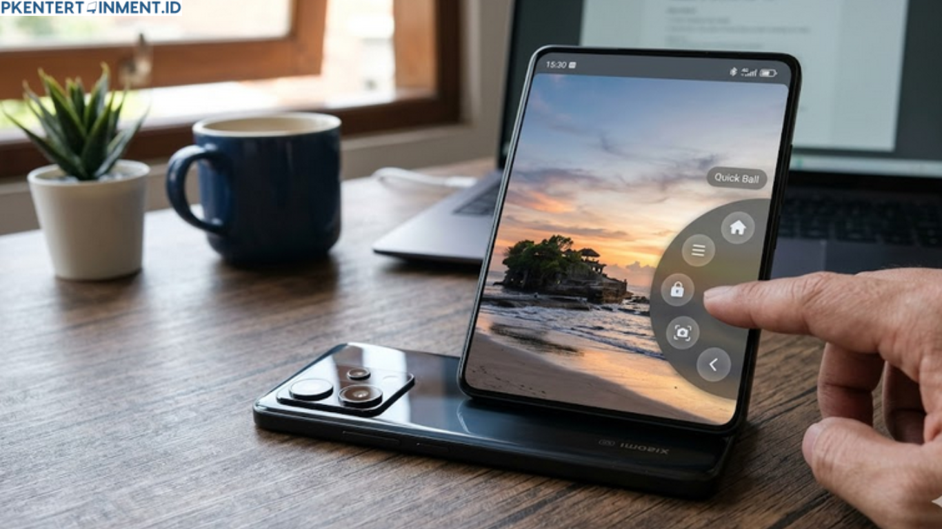 cara mengaktifkan Quick Ball di Xiaomi