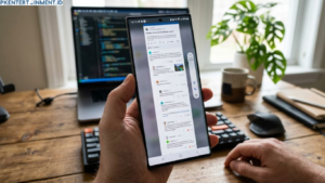 cara Screenshot panjang di Hp Samsung A56