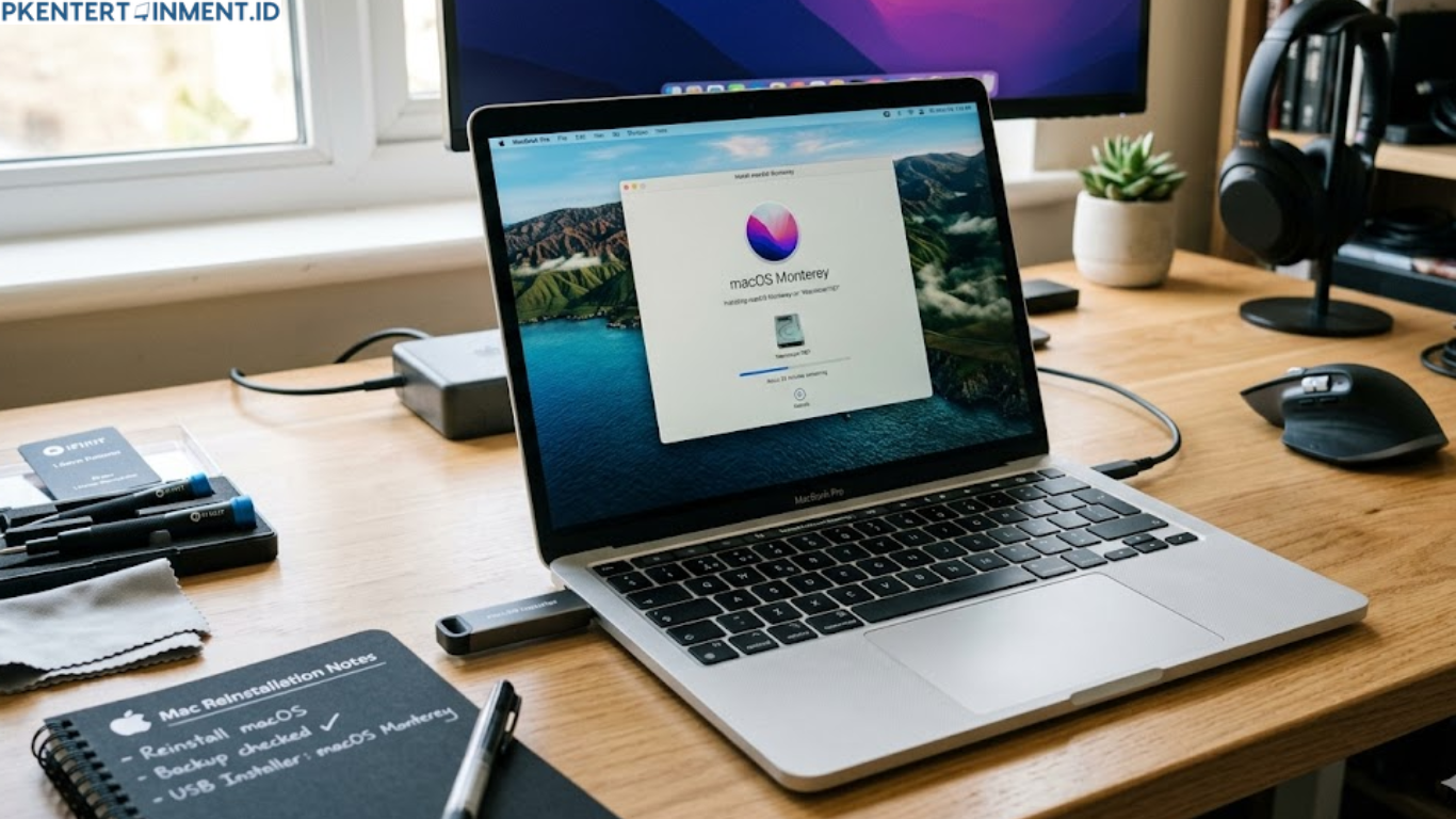 cara instal ulang MacBook Pro dengan Flashdisk