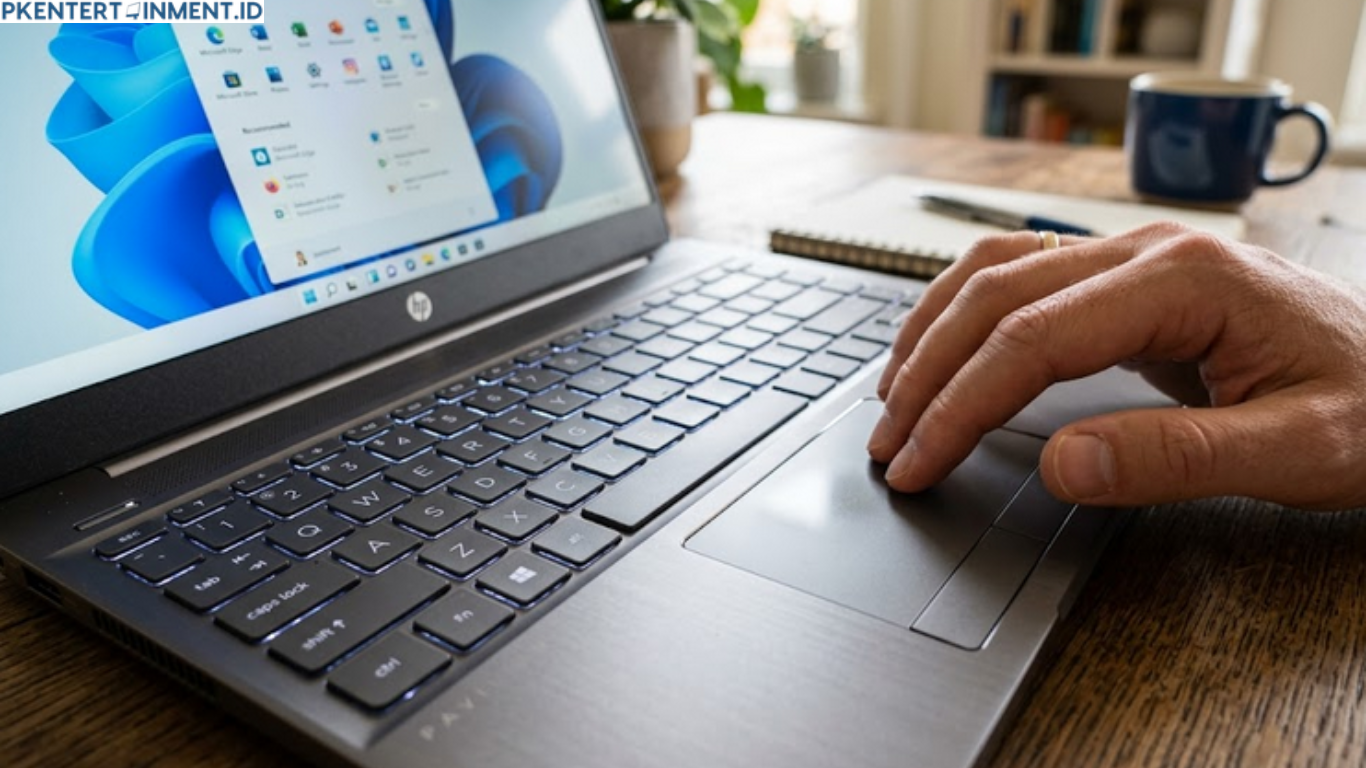 cara mengaktifkan Touchpad laptop HP Windows 11