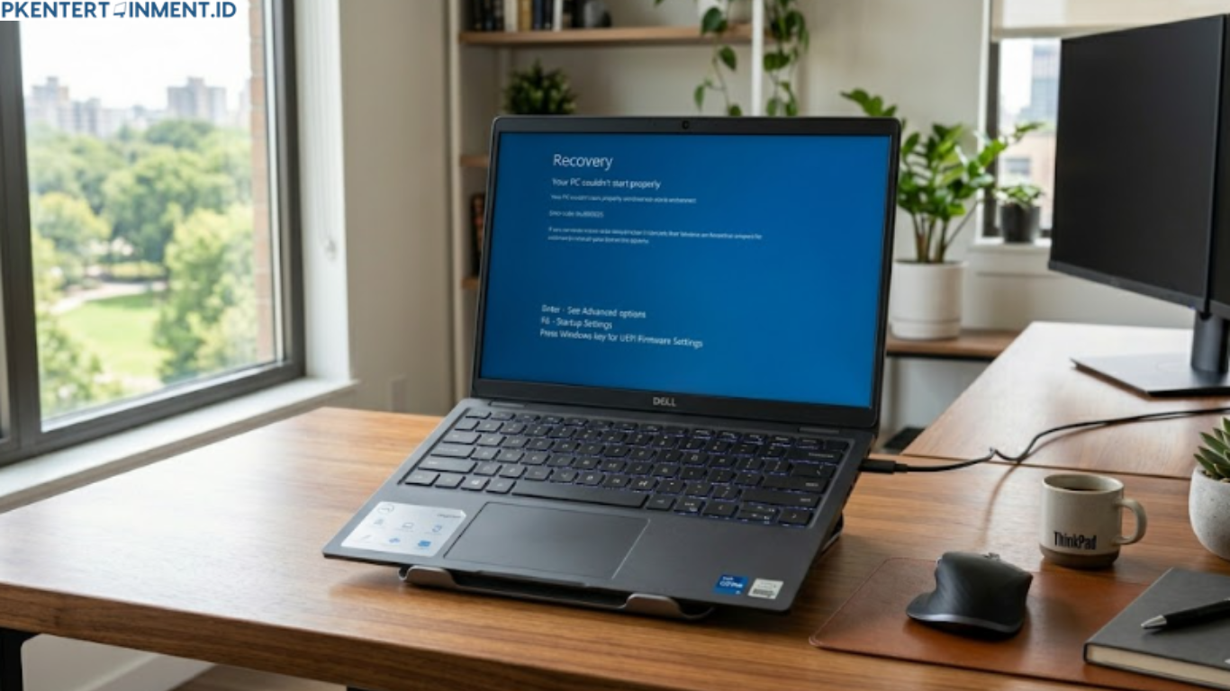 cara mengatasi laptop Dell Inspiron tidak bisa masuk Windows