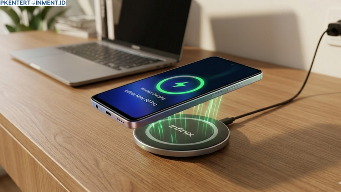 cara aktifkan Wireless Charging Infinix Note 50 Pro