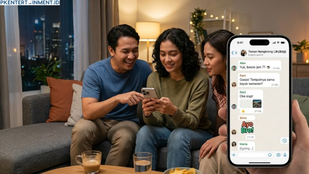 cara keluar grup WA tanpa ketahuan admin grup
