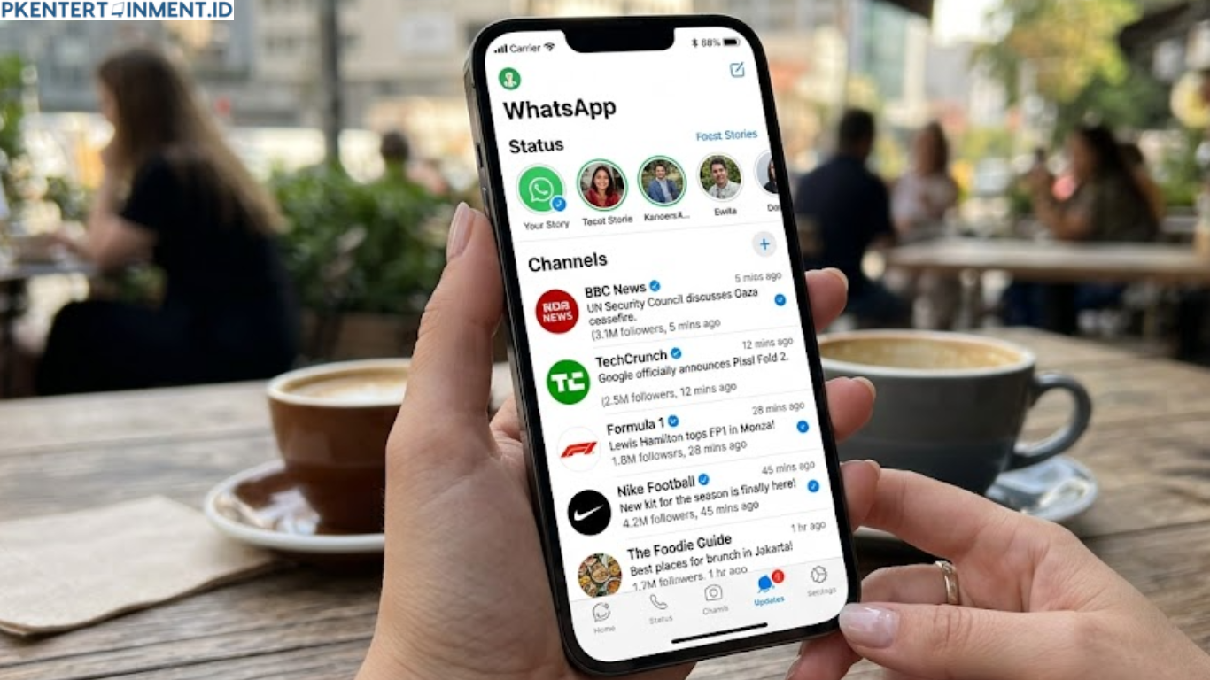 cara membuat Channel WhatsApp centang hijau