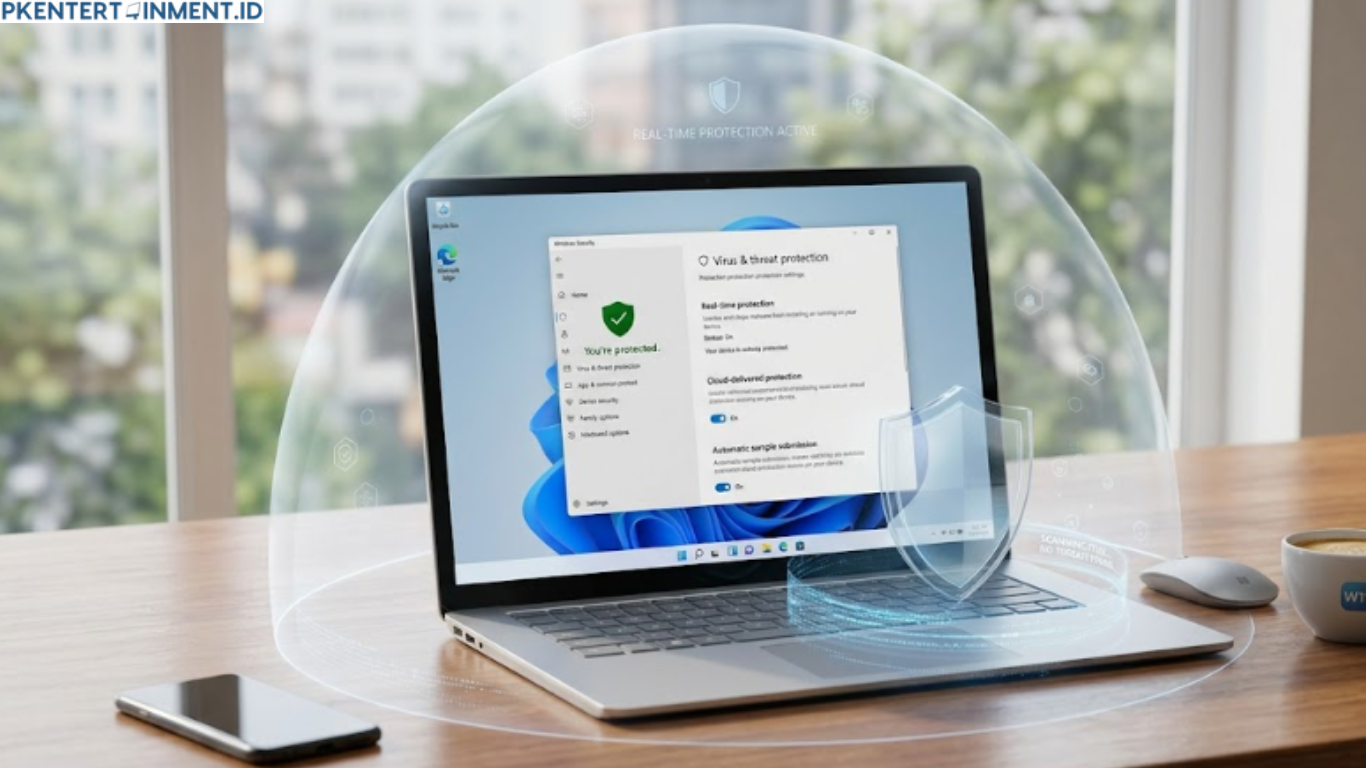 cara menonaktifkan Real Time Protection Windows 11
