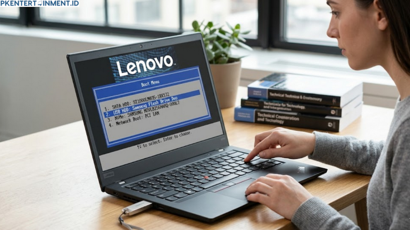 Cara Booting Lewat Flashdisk Laptop Lenovo