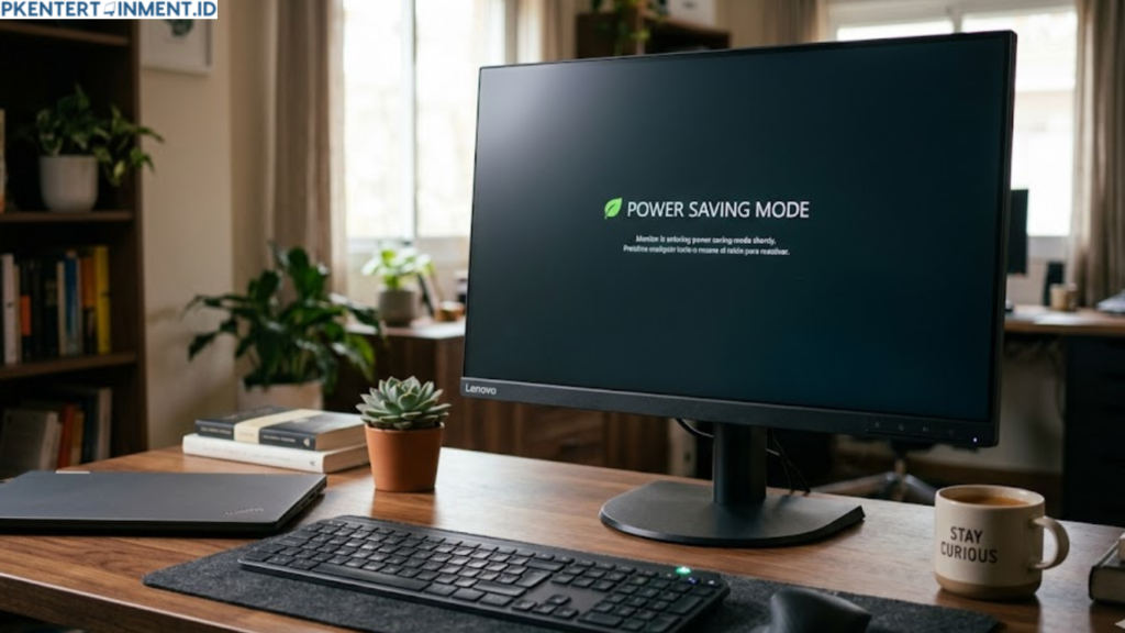 cara mengatasi Power Saving Mode Monitor Lenovo