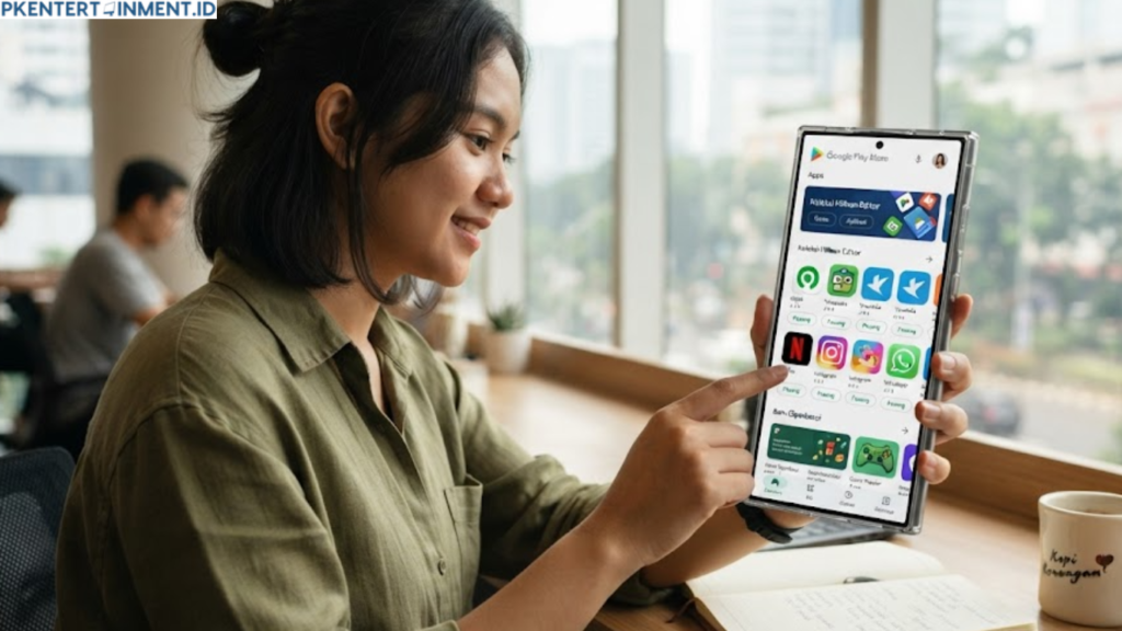 cara menghapus riwayat pencarian di Play Store
